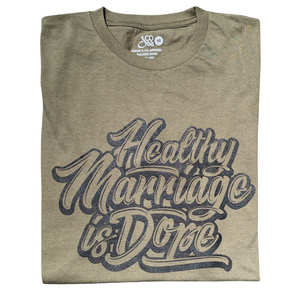 03 - HMID Script Olive Green Tee